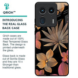Lines Pattern Flowers Glass Case for Motorola Edge 50 Ultra 5G