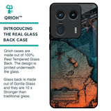 Geographical Map Glass Case for Motorola Edge 50 Ultra 5G