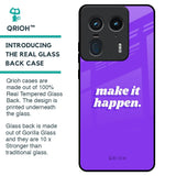 Make it Happen Glass Case for Motorola Edge 50 Ultra 5G