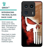 Red Skull Glass Case for Motorola Edge 50 Ultra 5G