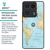 Fly Around The World Glass Case for Motorola Edge 50 Ultra 5G