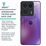 Ultraviolet Gradient Glass Case for Motorola Edge 50 Ultra 5G