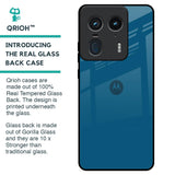 Cobalt Blue Glass Case for Motorola Edge 50 Ultra 5G