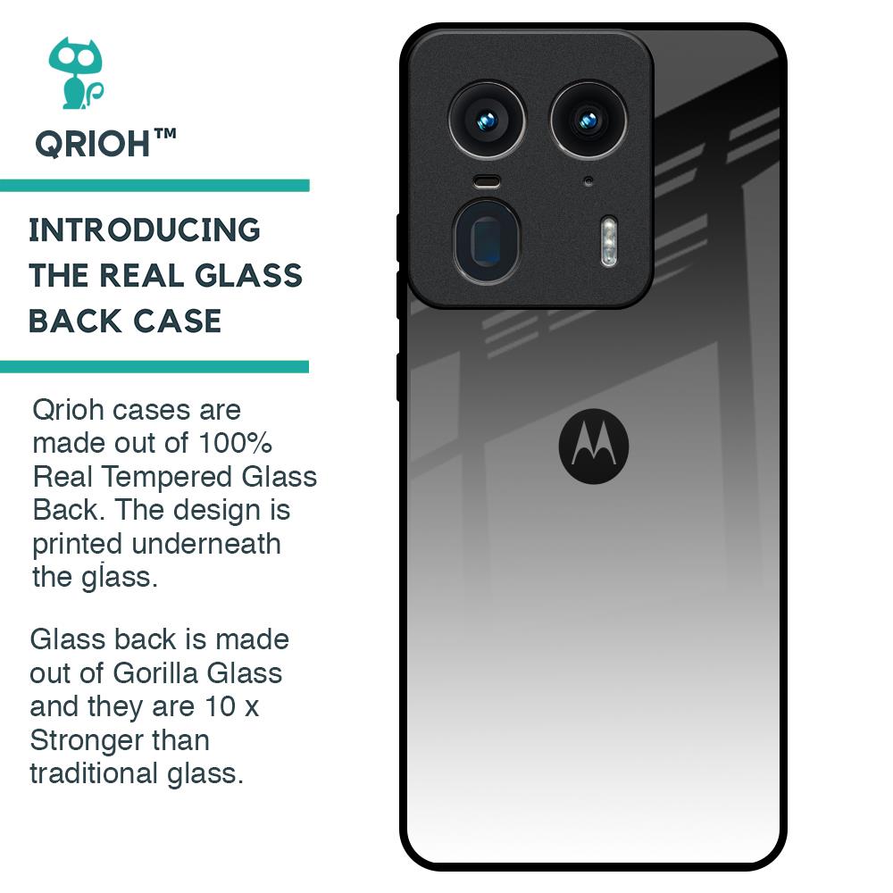 Zebra Gradient Glass Case for Motorola Edge 50 Ultra 5G
