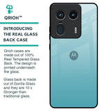 Arctic Blue Glass Case For Motorola Edge 50 Ultra 5G