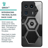 Hexagon Style Glass Case For Motorola Edge 50 Ultra 5G