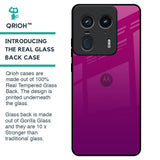 Magenta Gradient Glass Case For Motorola Edge 50 Ultra 5G