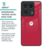 Solo Maroon Glass case for Motorola Edge 50 Ultra 5G
