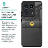 Grey Metallic Glass Case For Motorola Edge 50 Ultra 5G