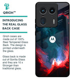 Brush Art Glass Case For Motorola Edge 50 Ultra 5G