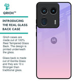 Lavender Gradient Glass Case for Motorola Edge 50 Ultra 5G