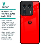 Blood Red Glass Case for Motorola Edge 50 Ultra 5G