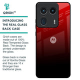 Maroon Faded Glass Case for Motorola Edge 50 Ultra 5G