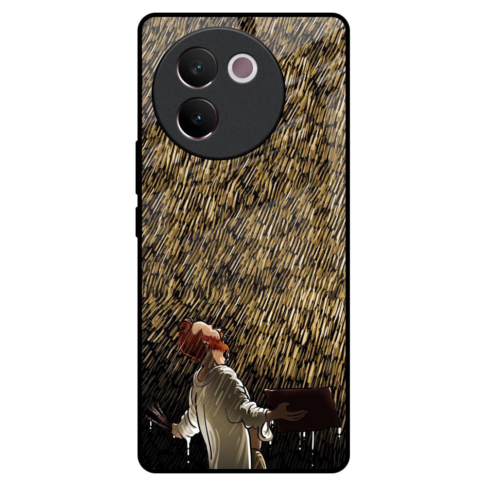 Rain Festival Vivo V30e Glass Back Cover Online