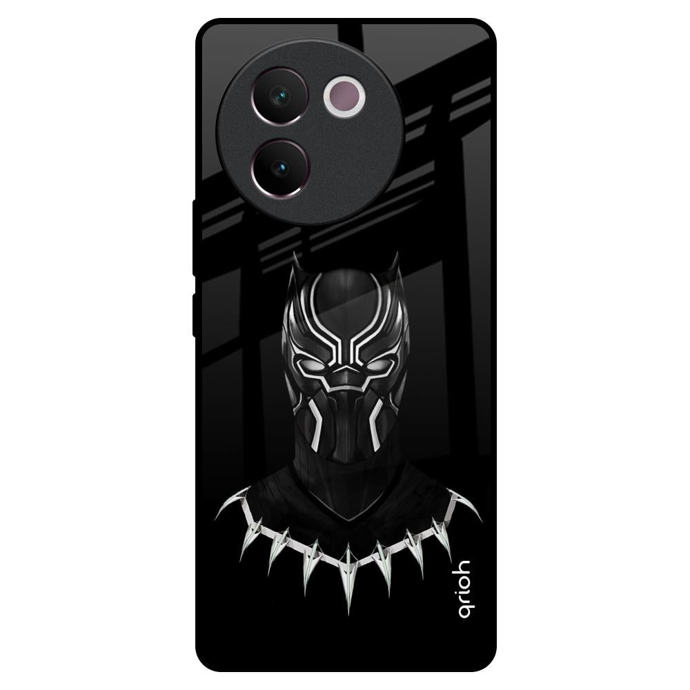 Dark Superhero Vivo V30e Glass Back Cover Online