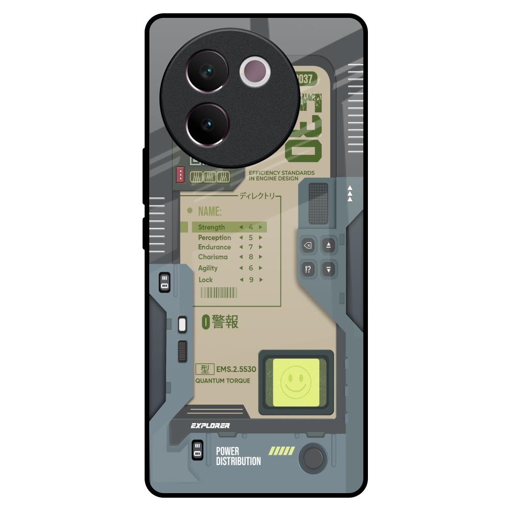 Art Station Vivo V30e Glass Back Cover Online