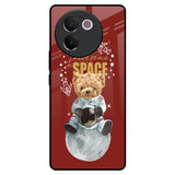Astronaut Bear Vivo V30e Glass Back Cover Online