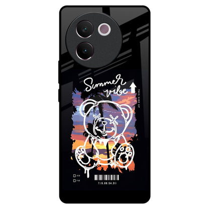Summer Vibe Vivo V30e Glass Back Cover Online
