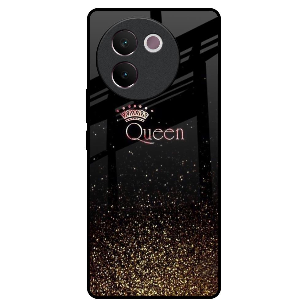 I Am The Queen Vivo V30e Glass Back Cover Online