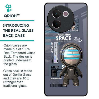 Space Travel Glass Case for Vivo V30e