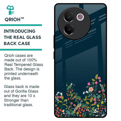 Small Garden Glass Case For Vivo V30e