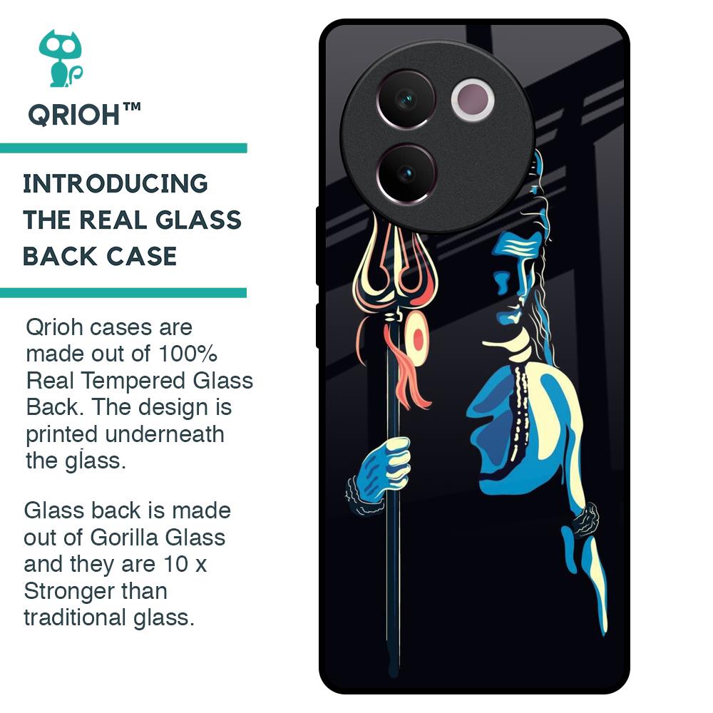 Mahakal Glass Case For Vivo V30e