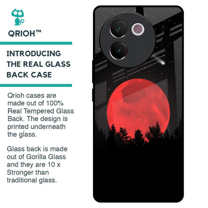 Moonlight Aesthetic Glass Case For Vivo V30e