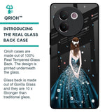 Queen Of Fashion Glass Case for Vivo V30e