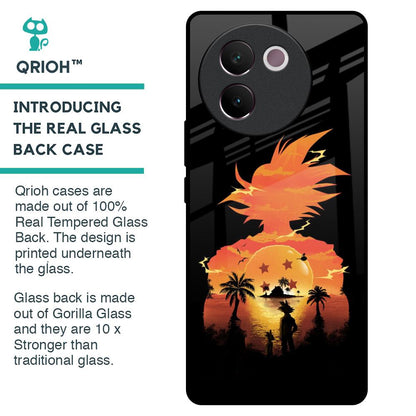 Japanese Paradise Glass Case for Vivo V30e