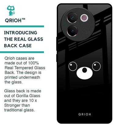 Cute Bear Glass Case for Vivo V30e