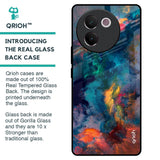Cloudburst Glass Case for Vivo V30e