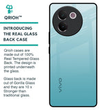 Arctic Blue Glass Case For Vivo V30e
