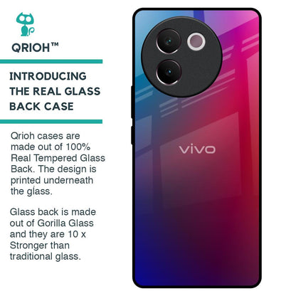 Magical Color Shade Glass Case for Vivo V30e