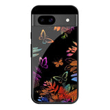 Rainbow Butterfly Google Pixel 8A Glass Cases & Covers Online