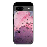 Space Doodles Google Pixel 8A Glass Cases & Covers Online