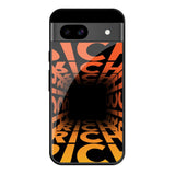 Eye Twister illusion Google Pixel 8A Glass Cases & Covers Online
