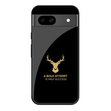 Black Gold Deer Google Pixel 8A Glass Cases & Covers Online