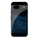 Dark Blue Grungy Google Pixel 8A Glass Cases & Covers Online