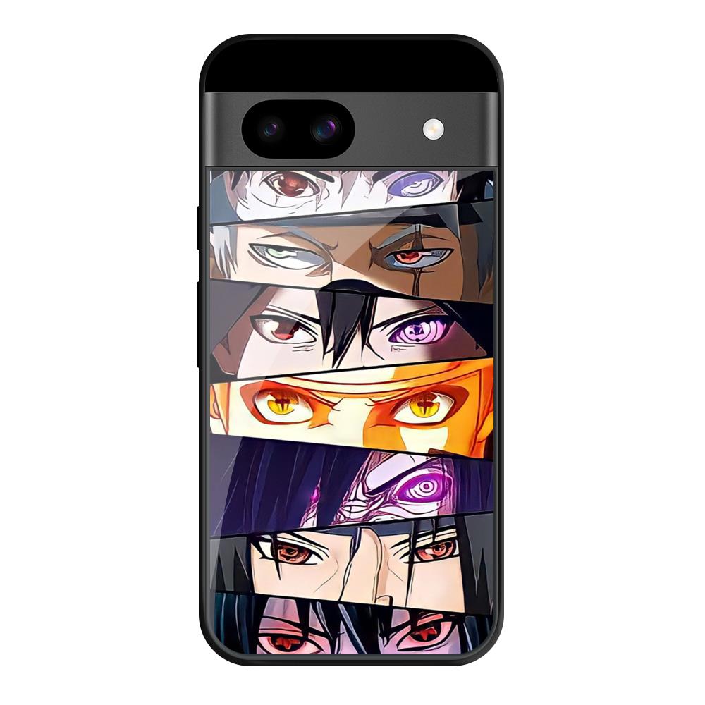Anime Eyes Google Pixel 8A Glass Cases & Covers Online
