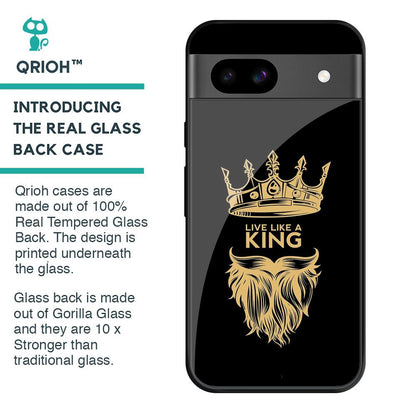 King Life Glass Case for Google Pixel 8A