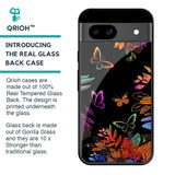 Rainbow Butterfly Glass Case for Google Pixel 8A