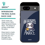 Struggling Panda Glass Case for Google Pixel 8A