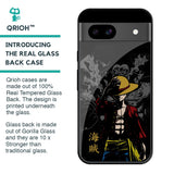 Dark Luffy Glass Case for Google Pixel 8A