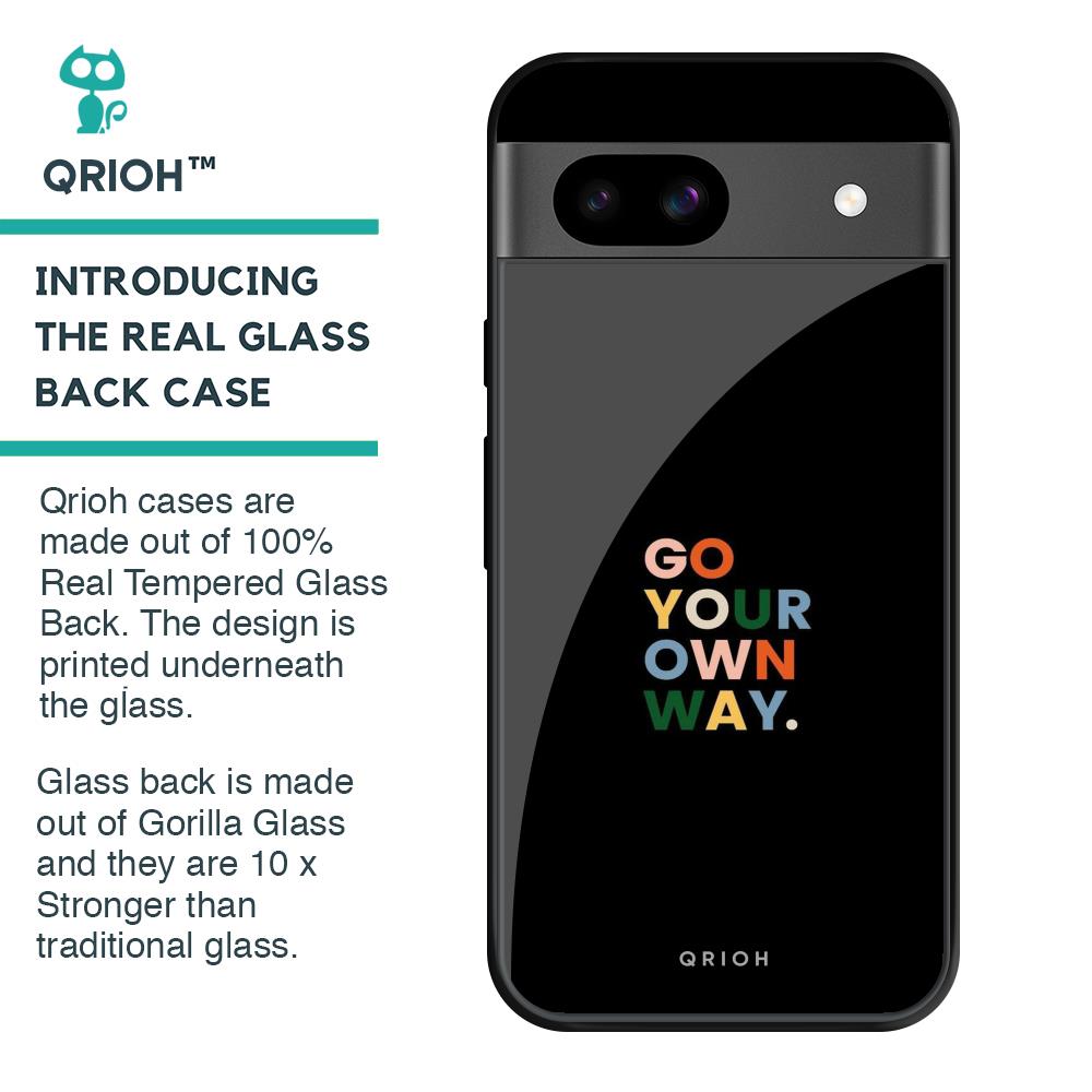 Go Your Own Way Glass Case for Google Pixel 8A