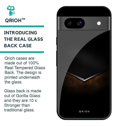 Dark Walnut Glass Case for Google Pixel 8A