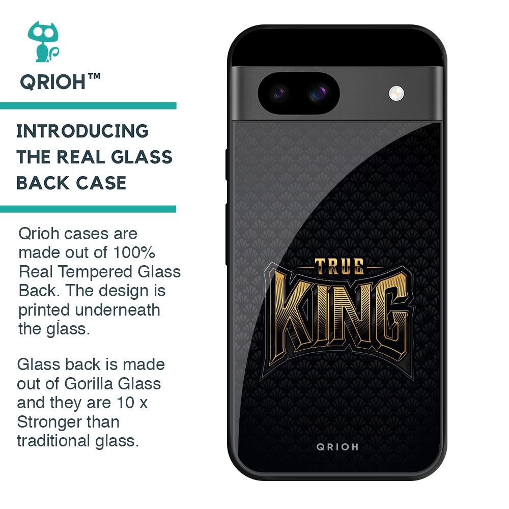 True King Glass Case for Google Pixel 8A