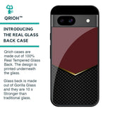 Shining Chevron Red Glass Case for Google Pixel 8A