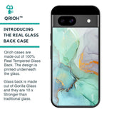 Green Marble Glass Case for Google Pixel 8A