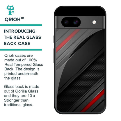 Modern Abstract Glass Case for Google Pixel 8A