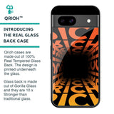 Eye Twister illusion Glass Case for Google Pixel 8A